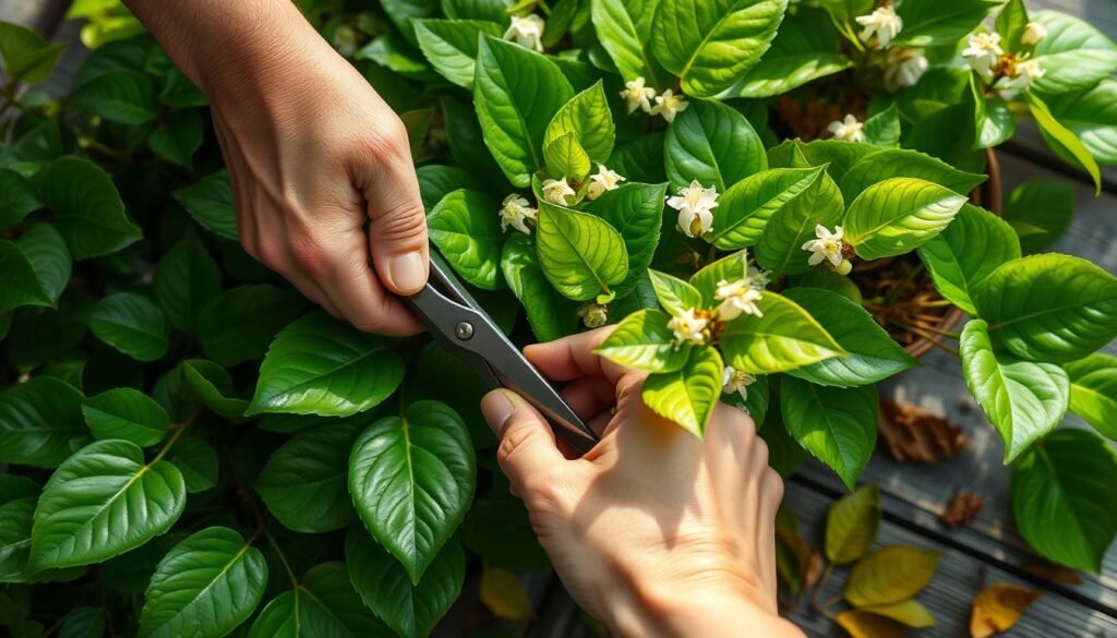 hoya plant pruning