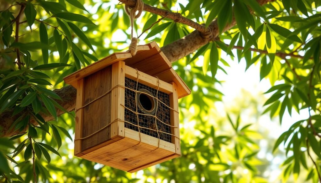 natural carpenter bee traps