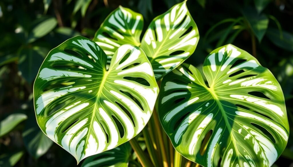 Mature Monstera Standleyana Albo