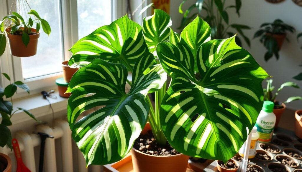 Monstera Standleyana Albo Fertilization