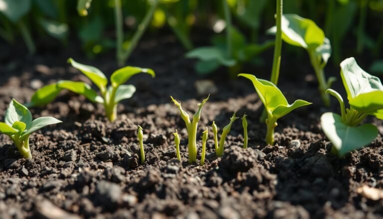 how do green beans grow