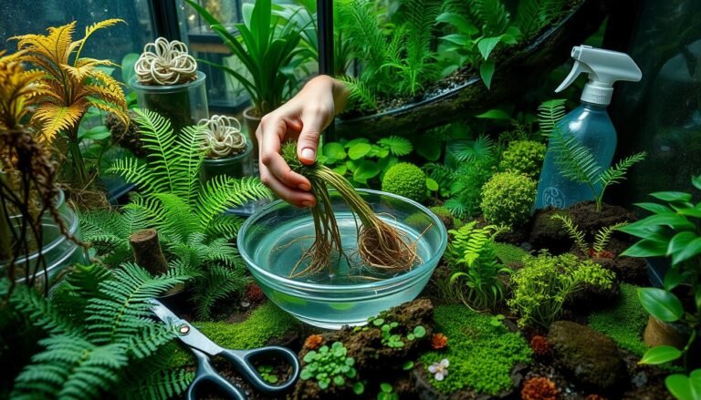 how to prepare plants for paludarium