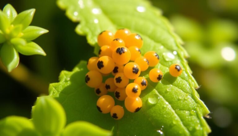 what do ladybugs eggs look like