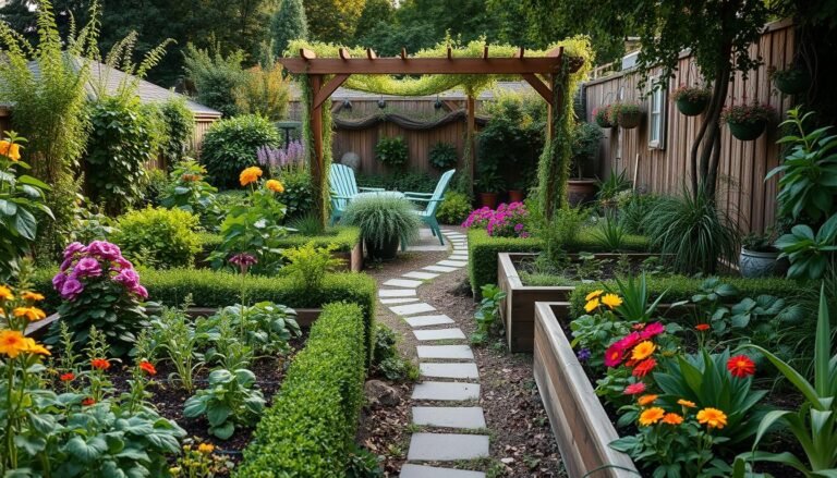 Sustainable backyard garden design ideas